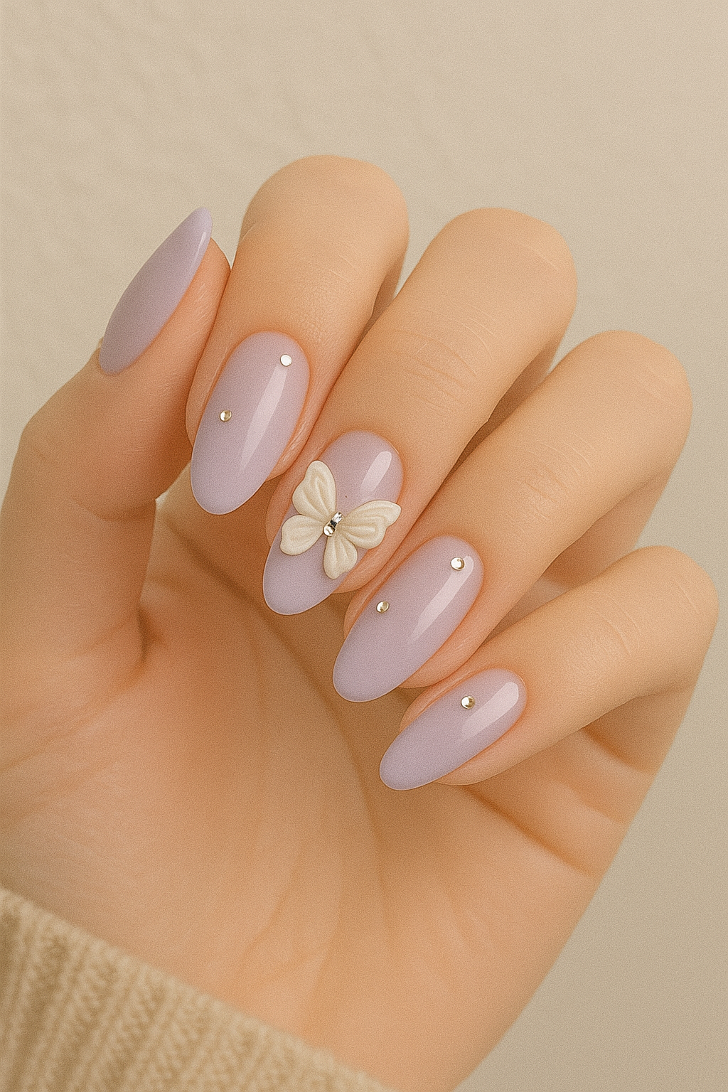 3Dバタフライネイル