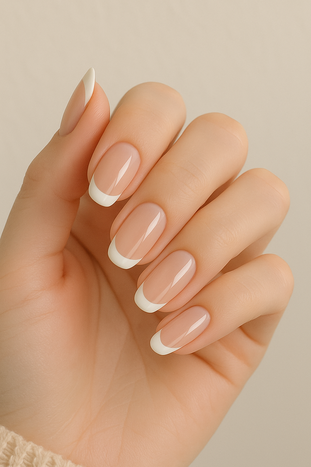 クラシックフレンチネイル